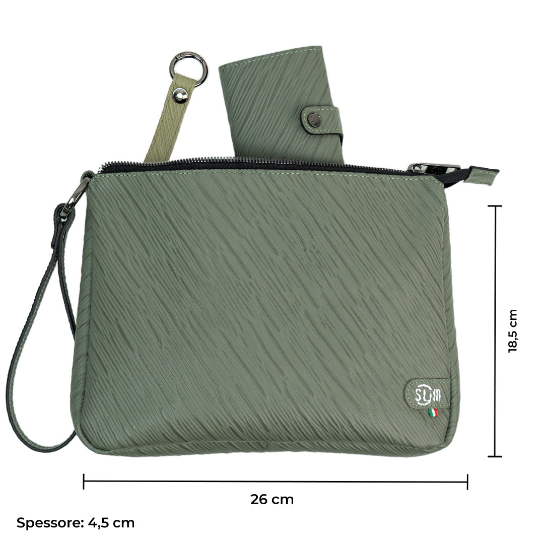 Pochette Max Epi Salvia