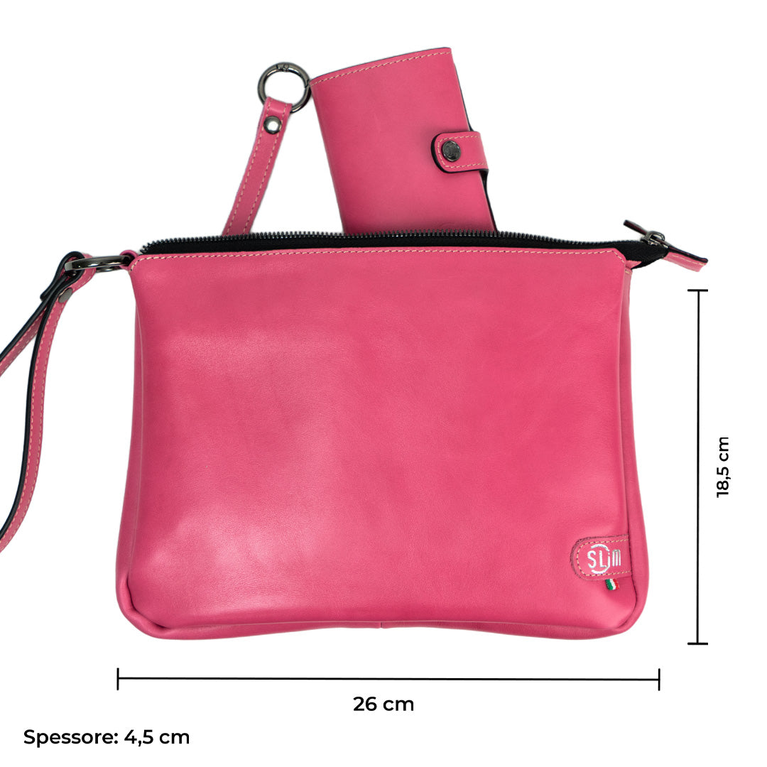 Pochette Max Concia Vegetale Fucsia