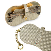 SLim Vision Vera Pelle Metal Oro