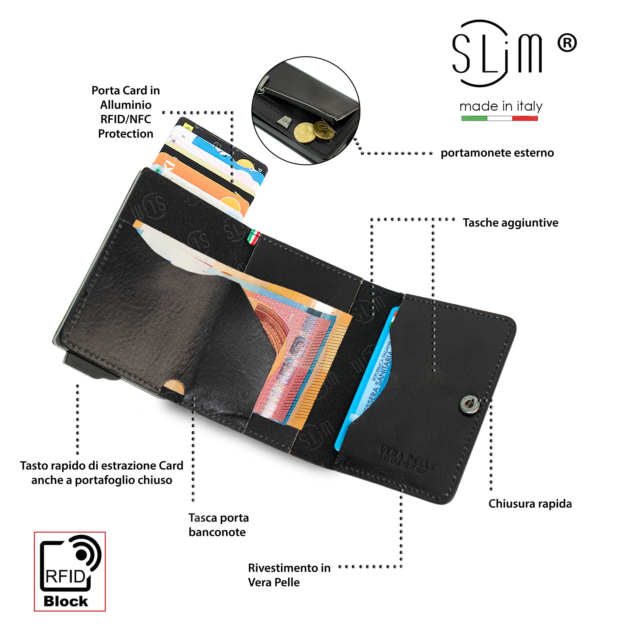 SLim®️ Touch Concia Vegetale Nero