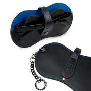 SLim Vision Vera Pelle Nero e Blu