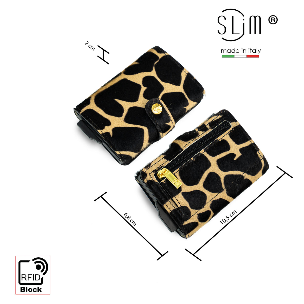 SLim®️ Vera Pelle Animalier Zebra