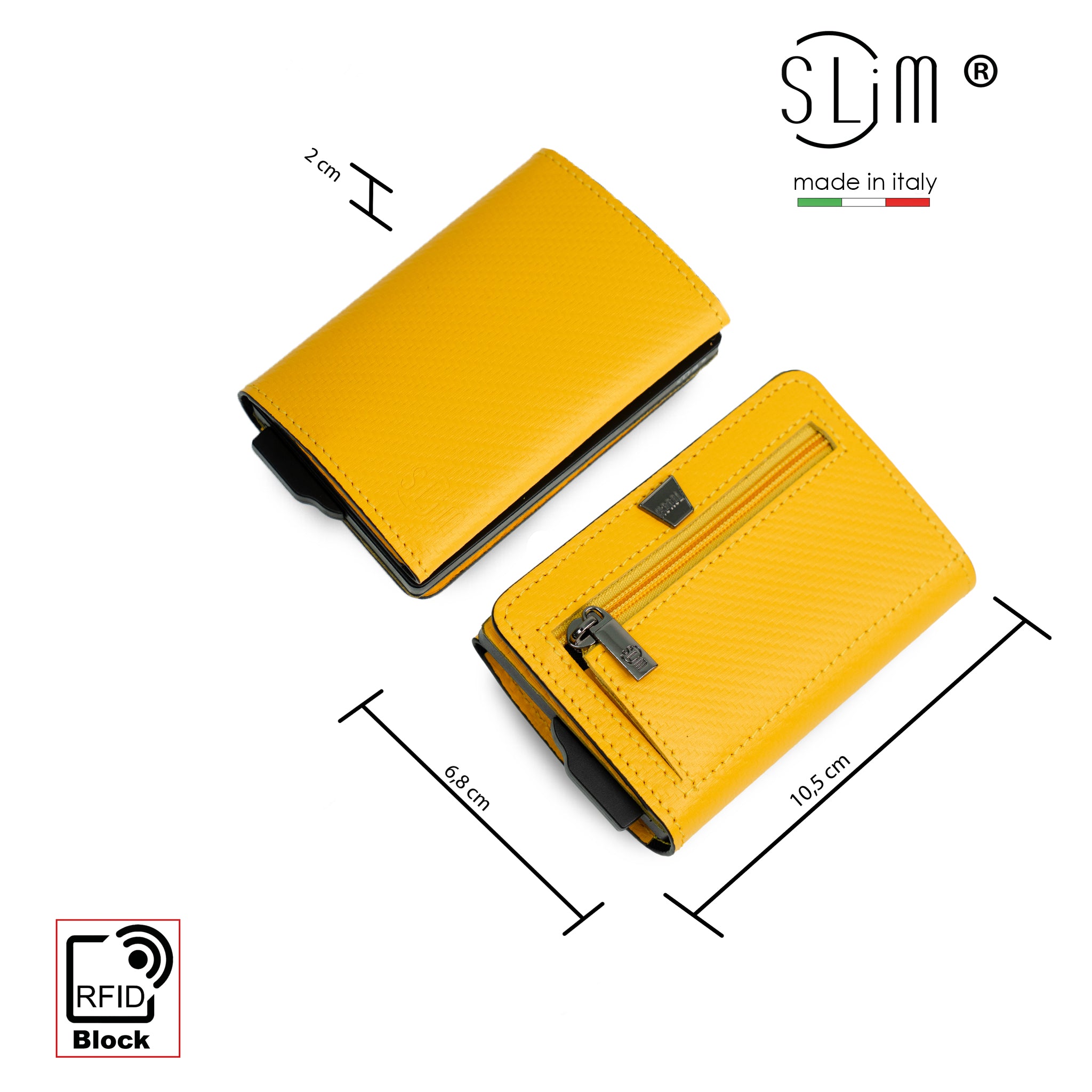 SLim®️ Touch Carbon Giallo