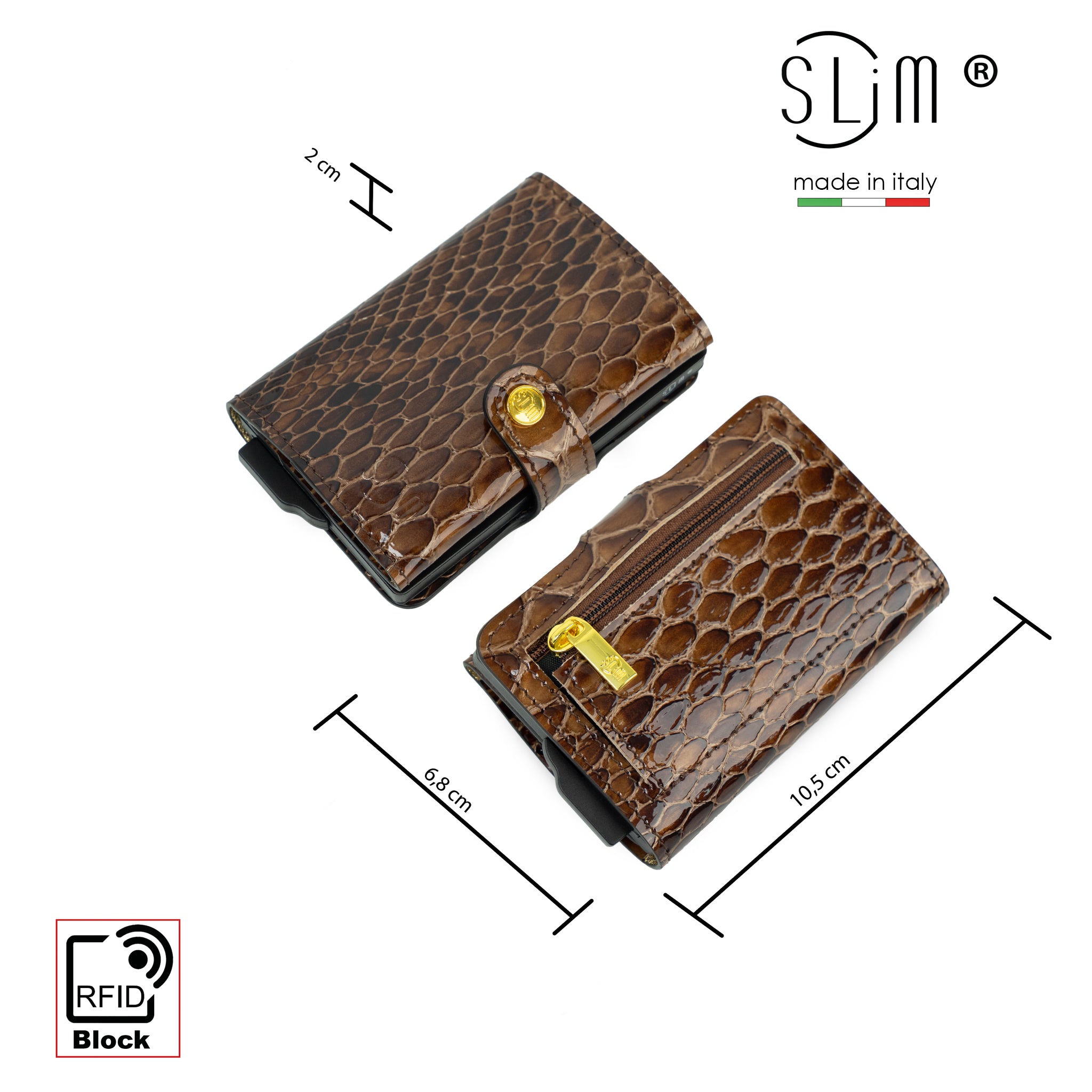 SLim®️ Vera Pelle Animalier Pitone