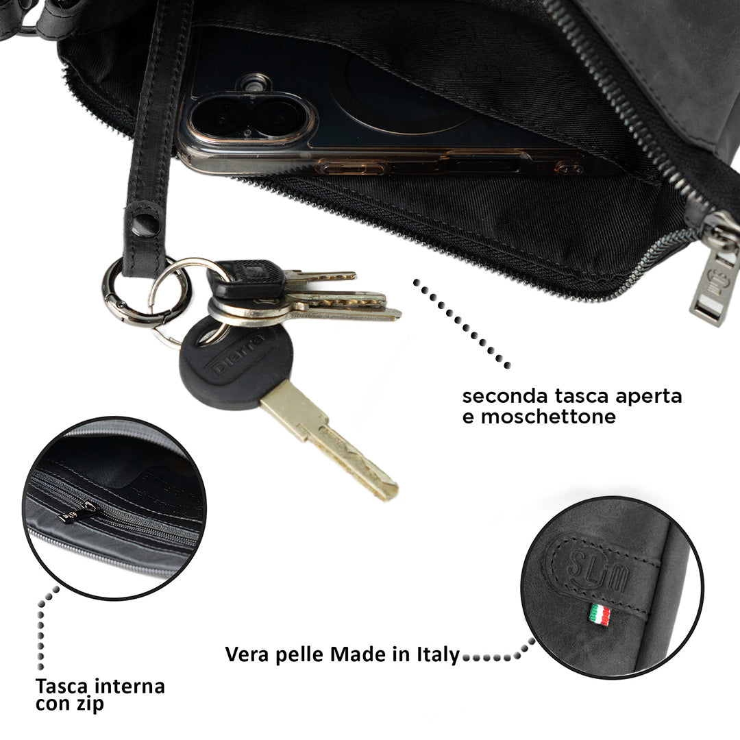 Pochette Max Crazy Nero