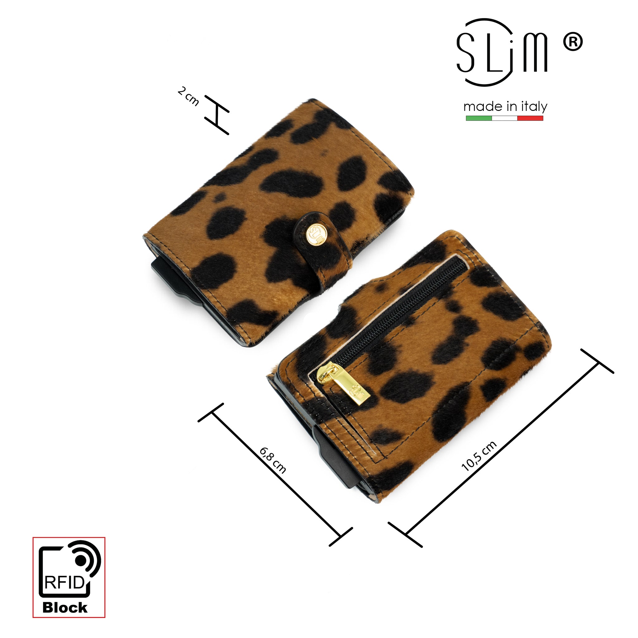 SLim®️ Vera Pelle Animalier Cavallino Classic
