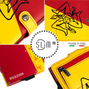 SLim®️ Vera Pelle Tema Sicilia Trinacria