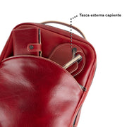 Zaino Concia al vegetale Rosso