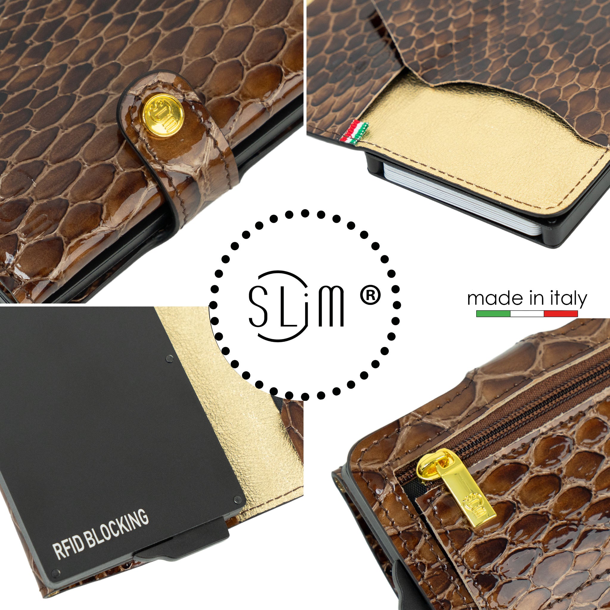 SLim®️ Vera Pelle Animalier Pitone