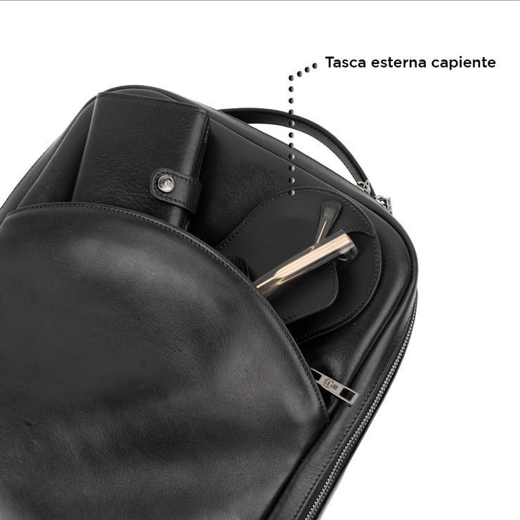 Zaino Concia al vegetale Nero