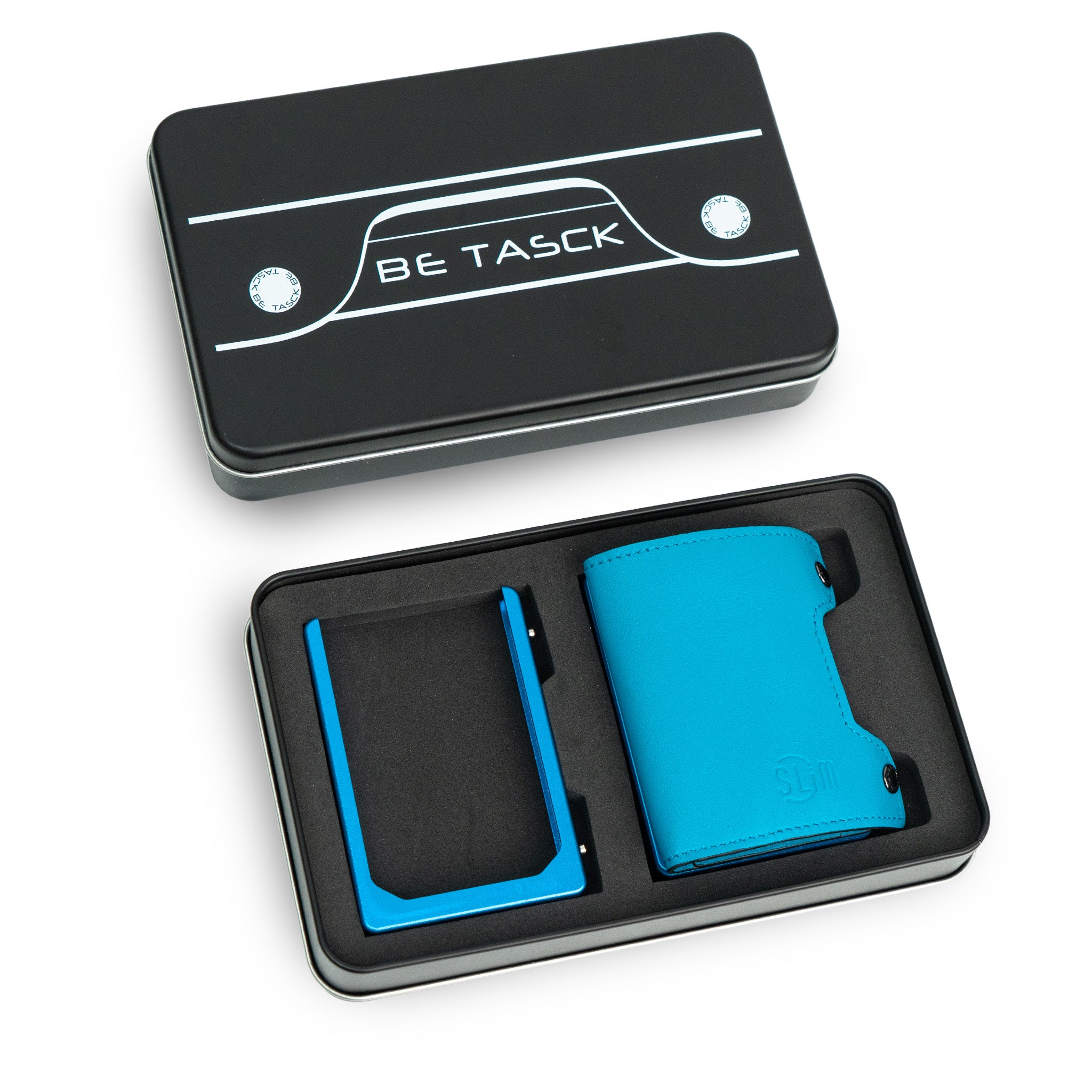 Be Tasck Pelle Liscia Azzurro