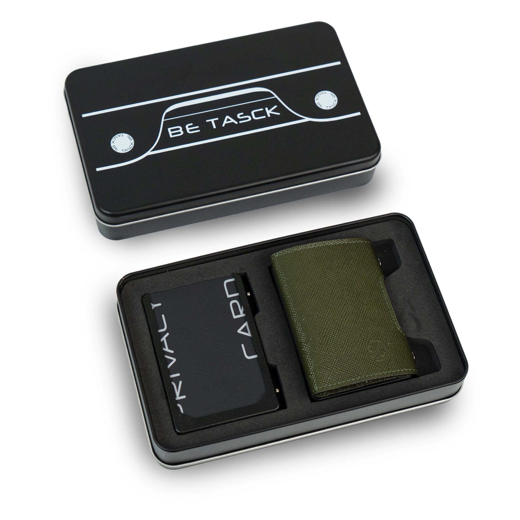 Be Tasck Saffiano Verde
