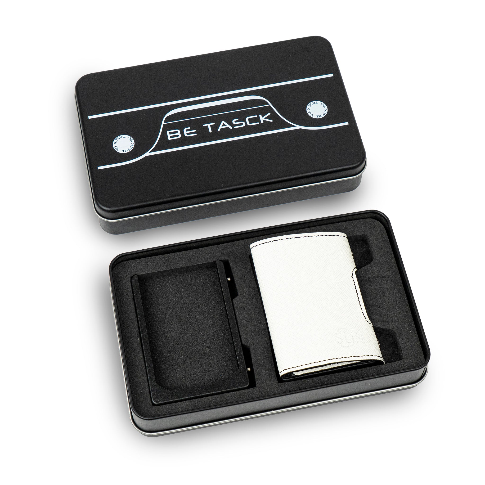 Be Tasck Saffiano Bianco e Nero
