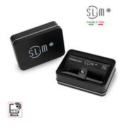 Porta Carte Vera Pelle Nero con Zip