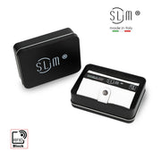 Porta Carte Vera Pelle Bianco con Zip