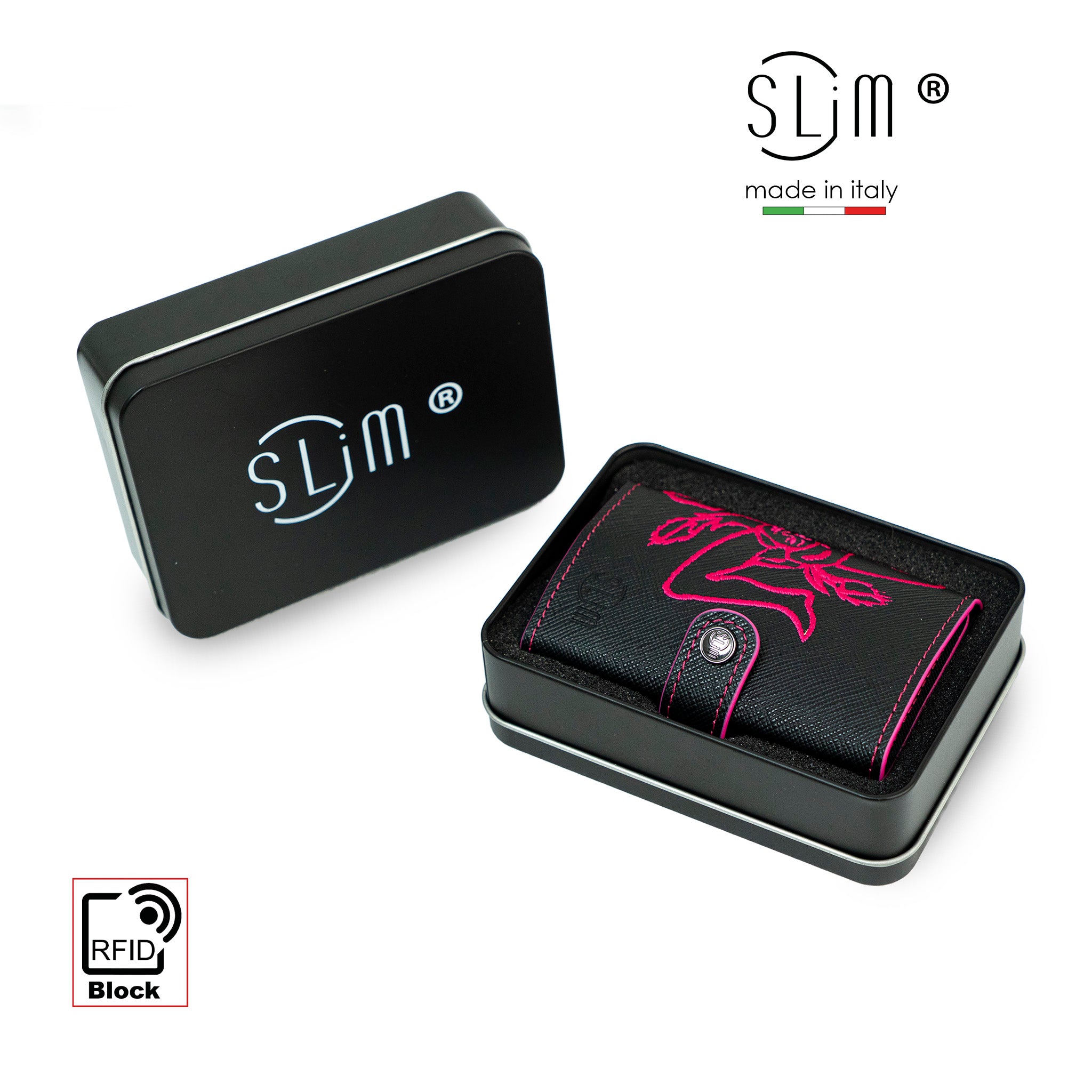 SLim®️ Tema Sicilia Saffiano Fucsia