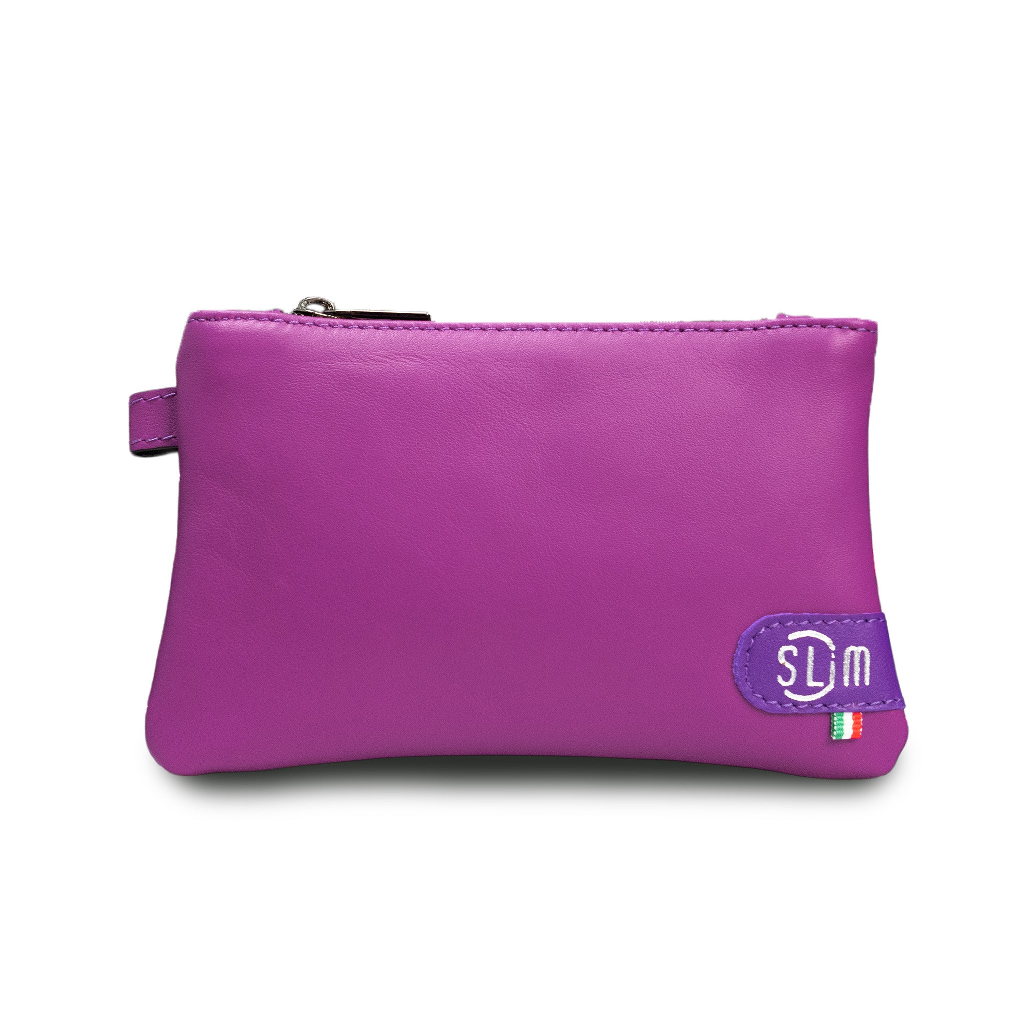Mini Pochette Vera Pelle Ciclamino Viola