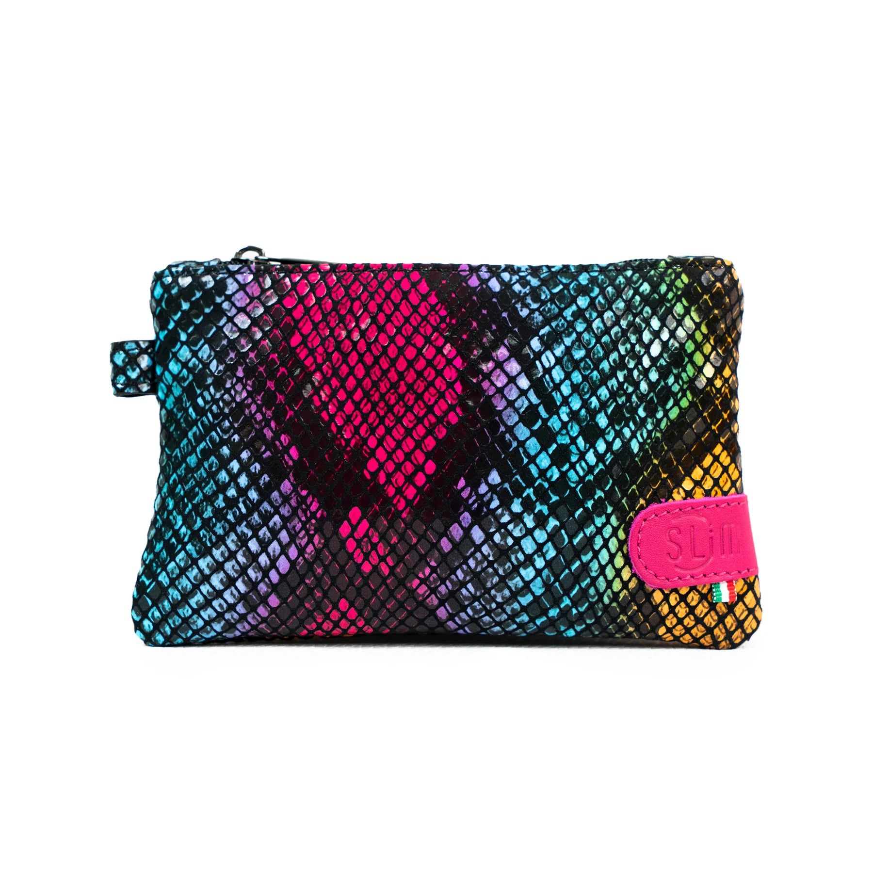 Mini Pochette Vera pelle Animalier Multicolor