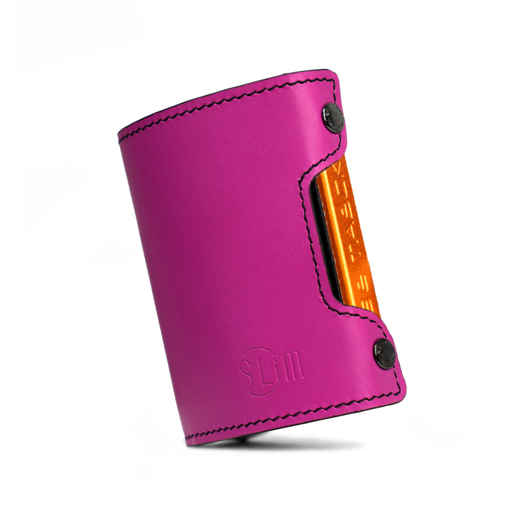 Be Tasck Pelle Liscia Fucsia e Nero