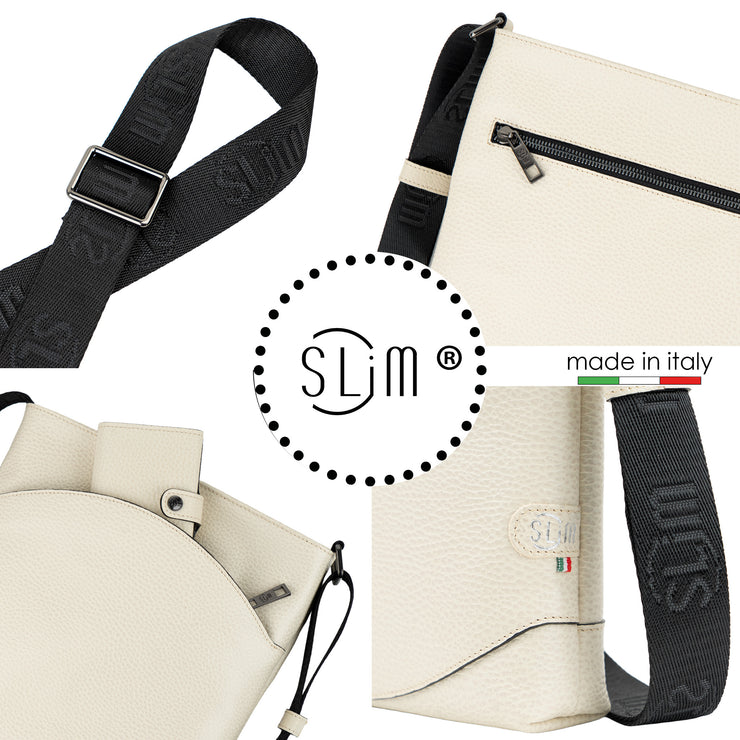 Bag SLim®️ Vera Pelle Bottalata Beige