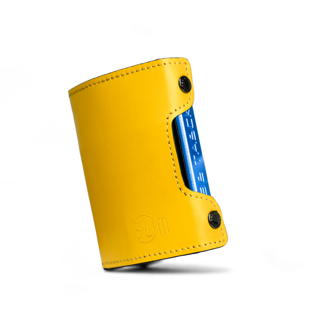 Be Tasck Pelle Liscia Giallo e Nero