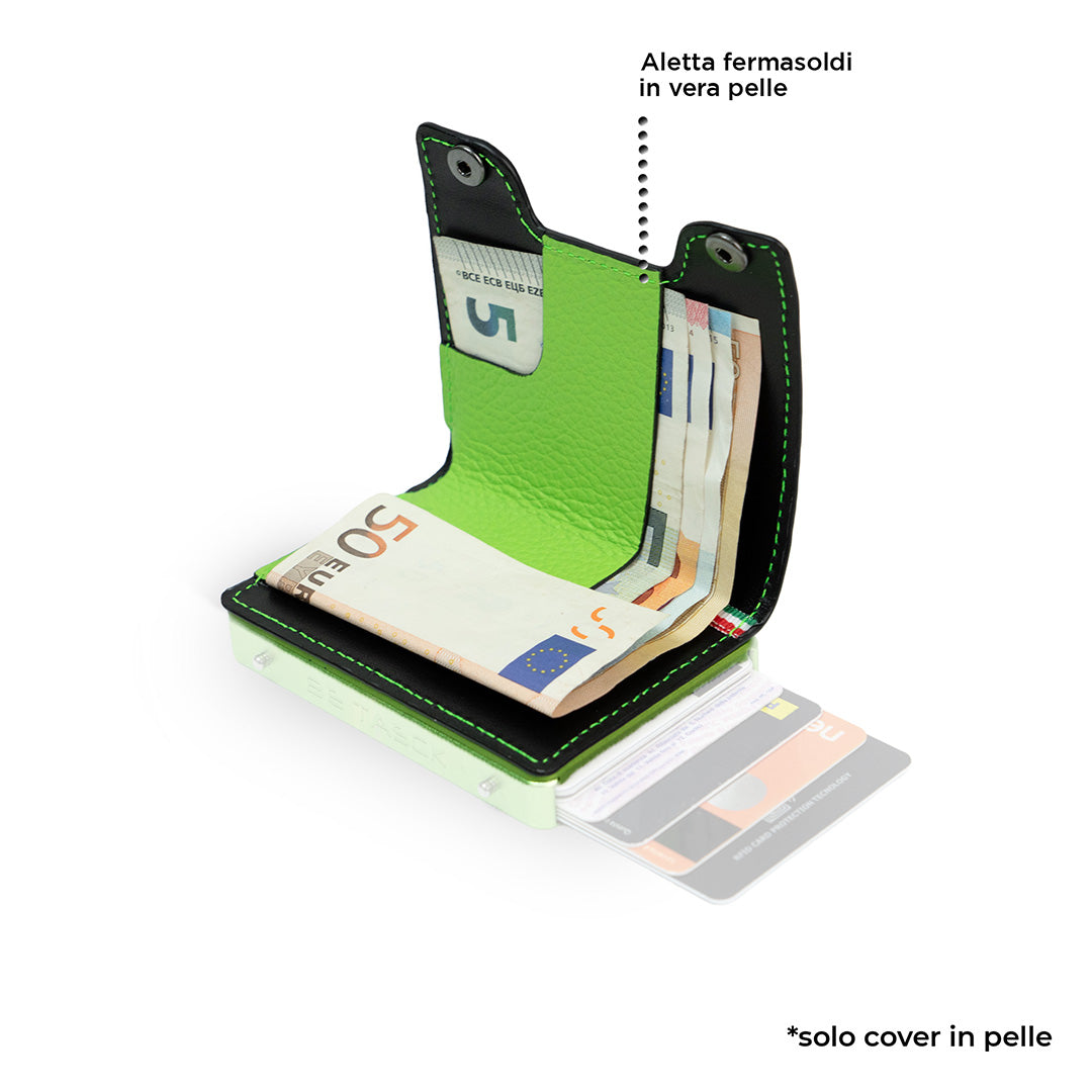 Cover in Pelle Be Tasck Bottalato Verde