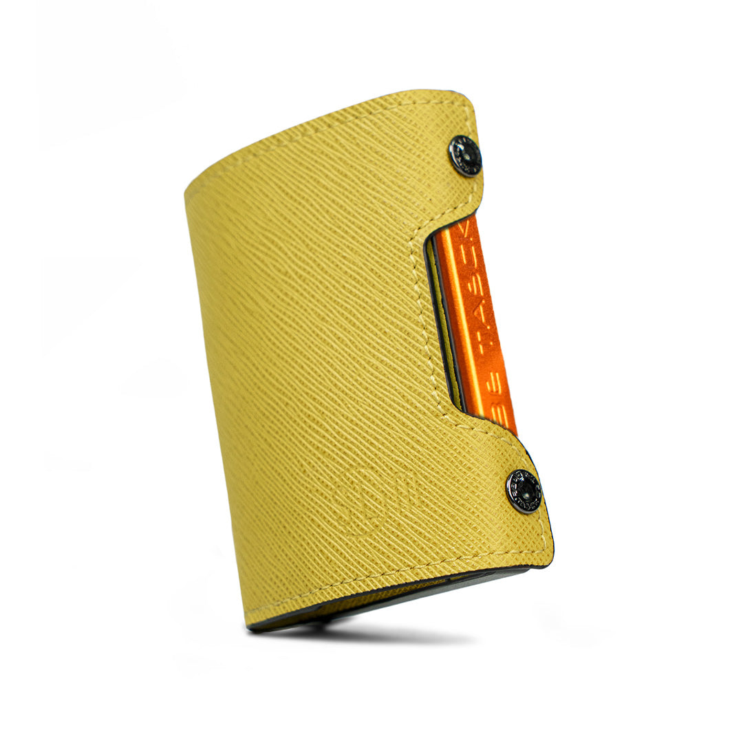 Be Tasck Saffiano Giallo