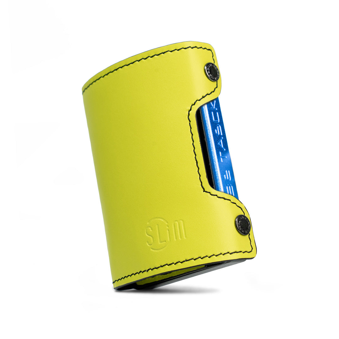 Be Tasck Pelle Liscia Lime e Nero