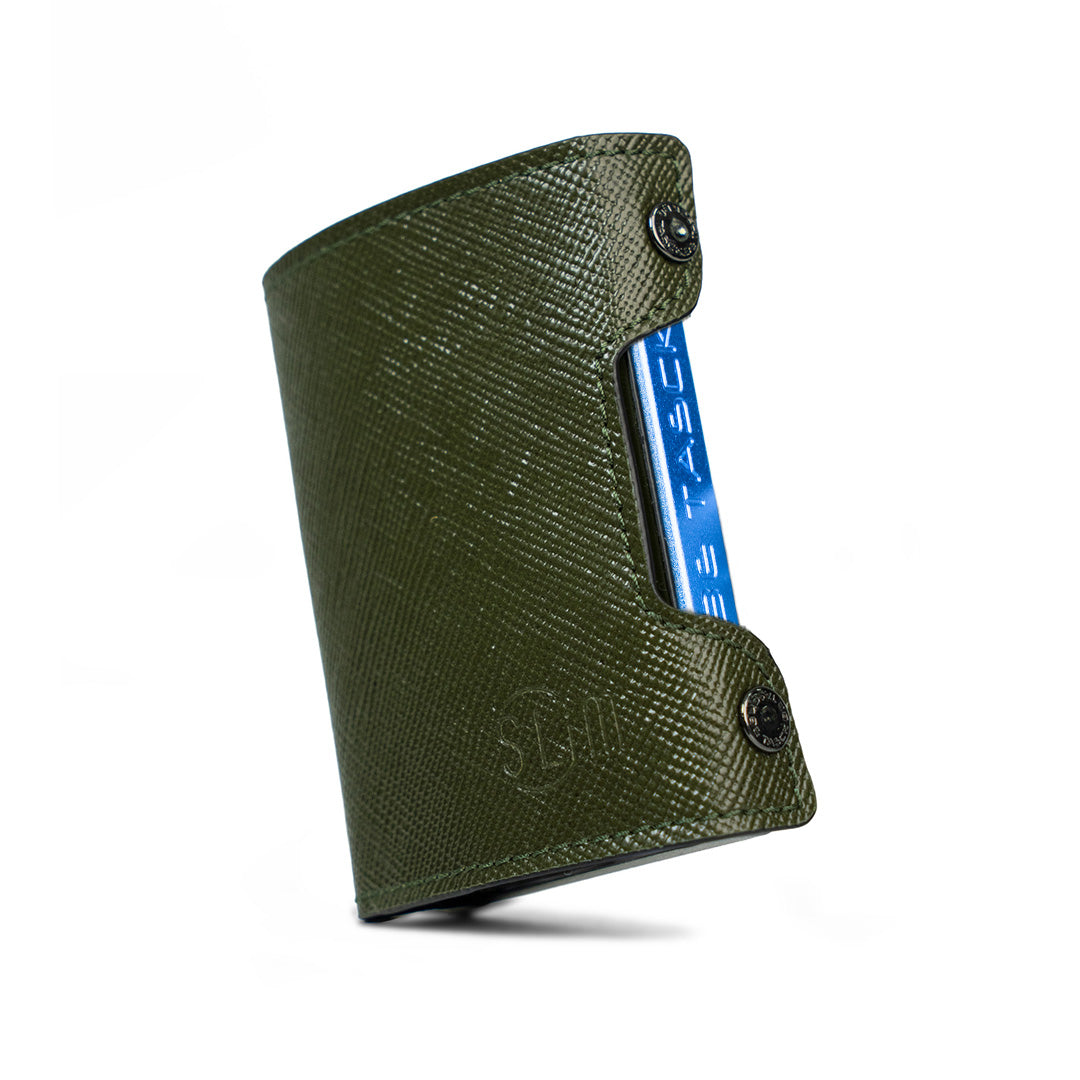 Be Tasck Saffiano Verde