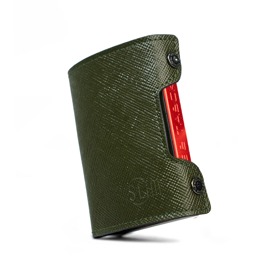 Be Tasck Saffiano Verde
