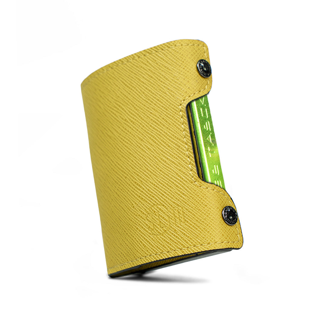 Be Tasck Saffiano Giallo