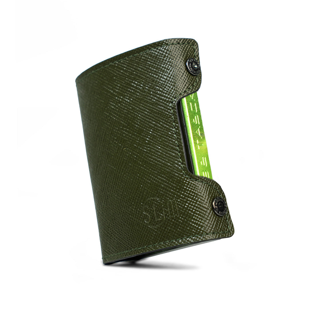 Be Tasck Saffiano Verde
