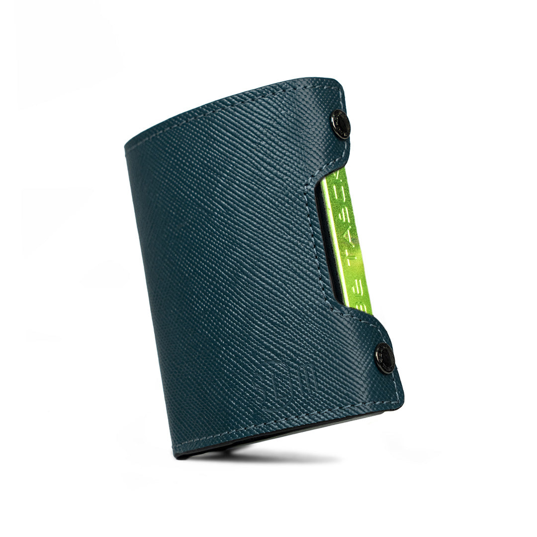 Be Tasck Saffiano Petrolio