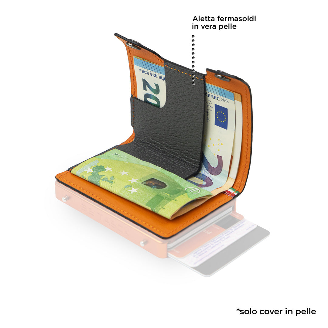 Cover in Pelle Be Tasck Cinghialino Grigio
