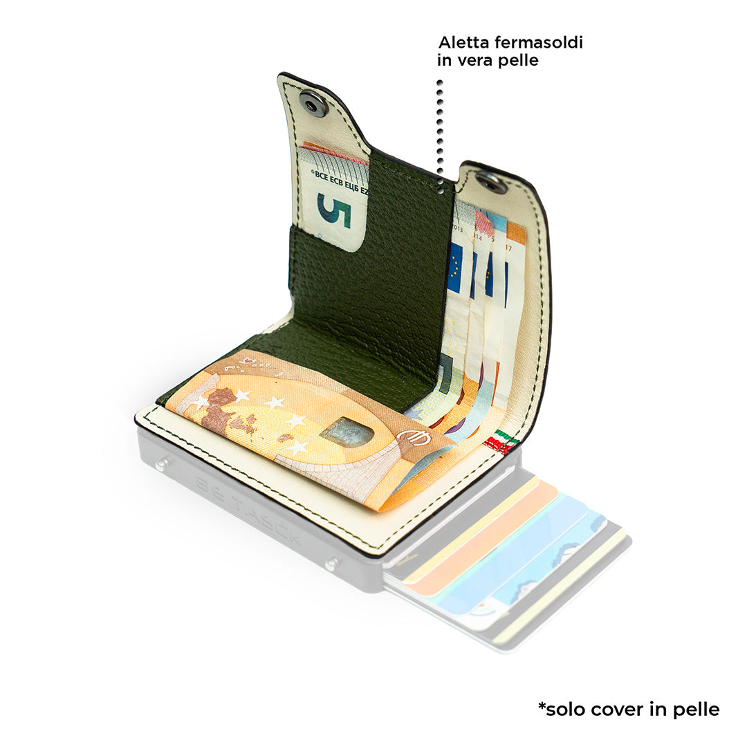 Cover in Pelle Be Tasck Cinghialino Verde