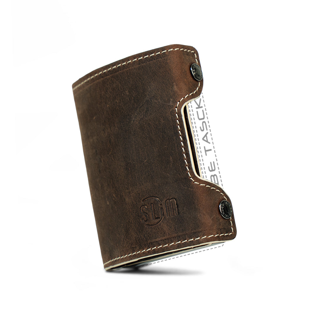 Cover in Pelle Be Tasck Crazy Horse Brown