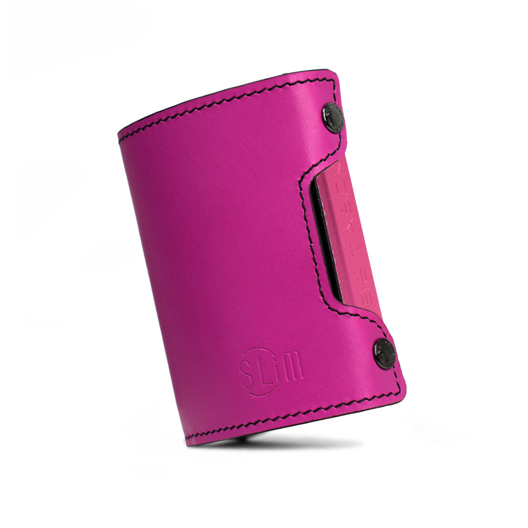 Be Tasck Pelle Liscia Fucsia e Nero
