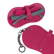 SLim Vision Vera Pelle Bottalato Fucsia
