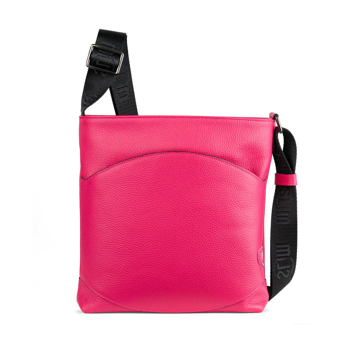 Bag SLim®️ Vera Pelle Bottalato Fucsia