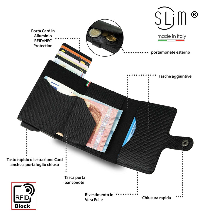 SLim®️ Vera Pelle Carbon