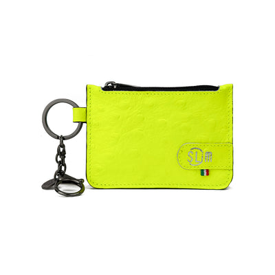 Portamonete Donna Pelle Portamonete Donna In Pelle - Portafoglio Mini Con Zip, Per Carte Di Credito E Documenti, Design Elegante Portachiavi Pelle Stile Animal Skin - Foto 5