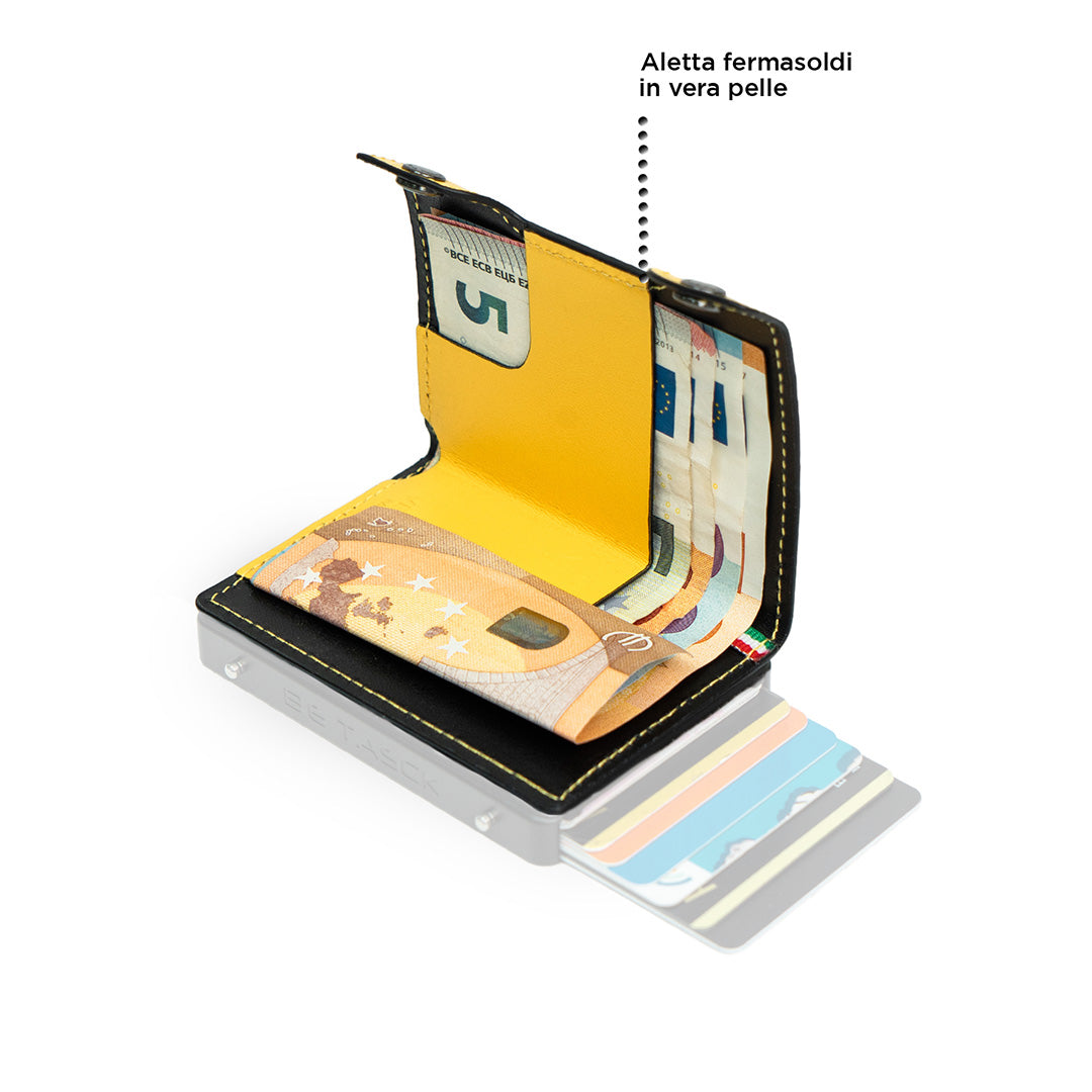 Cover in Pelle Be Tasck Pelle Liscia Giallo