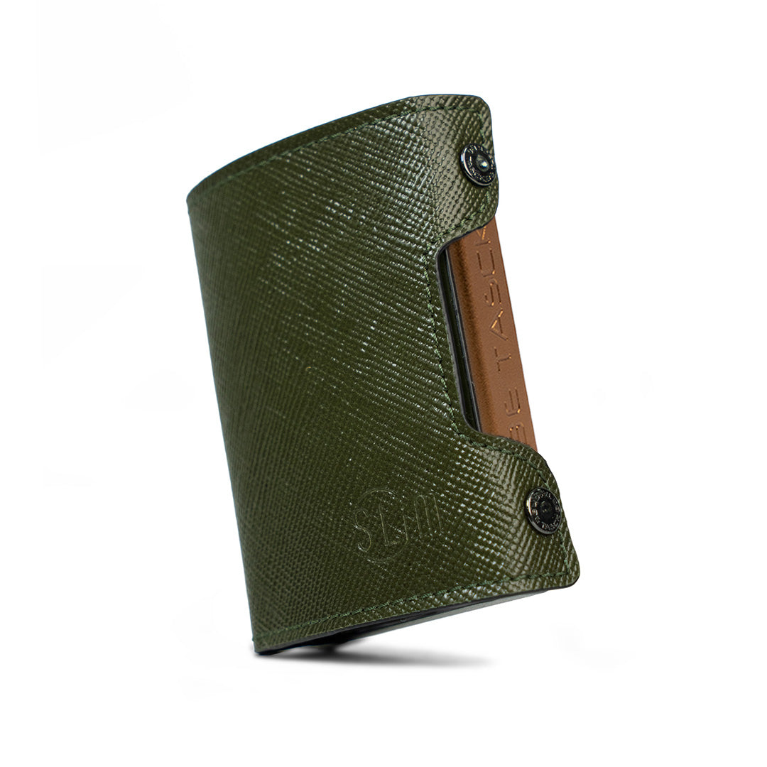 Be Tasck Saffiano Verde