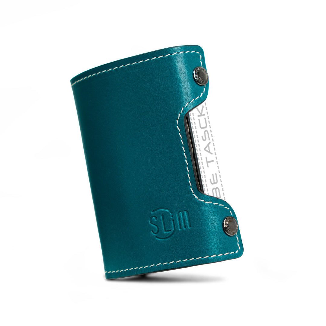 Cover in Pelle Be Tasck Pelle Liscia Petrolio Multicolor