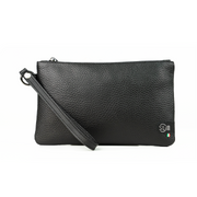 Pochette con Polsiera In Vera Pelle SLim®️