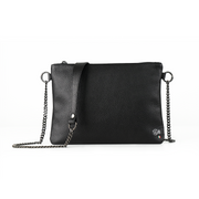 Pochette con Tracolla In Vera Pelle SLim®️