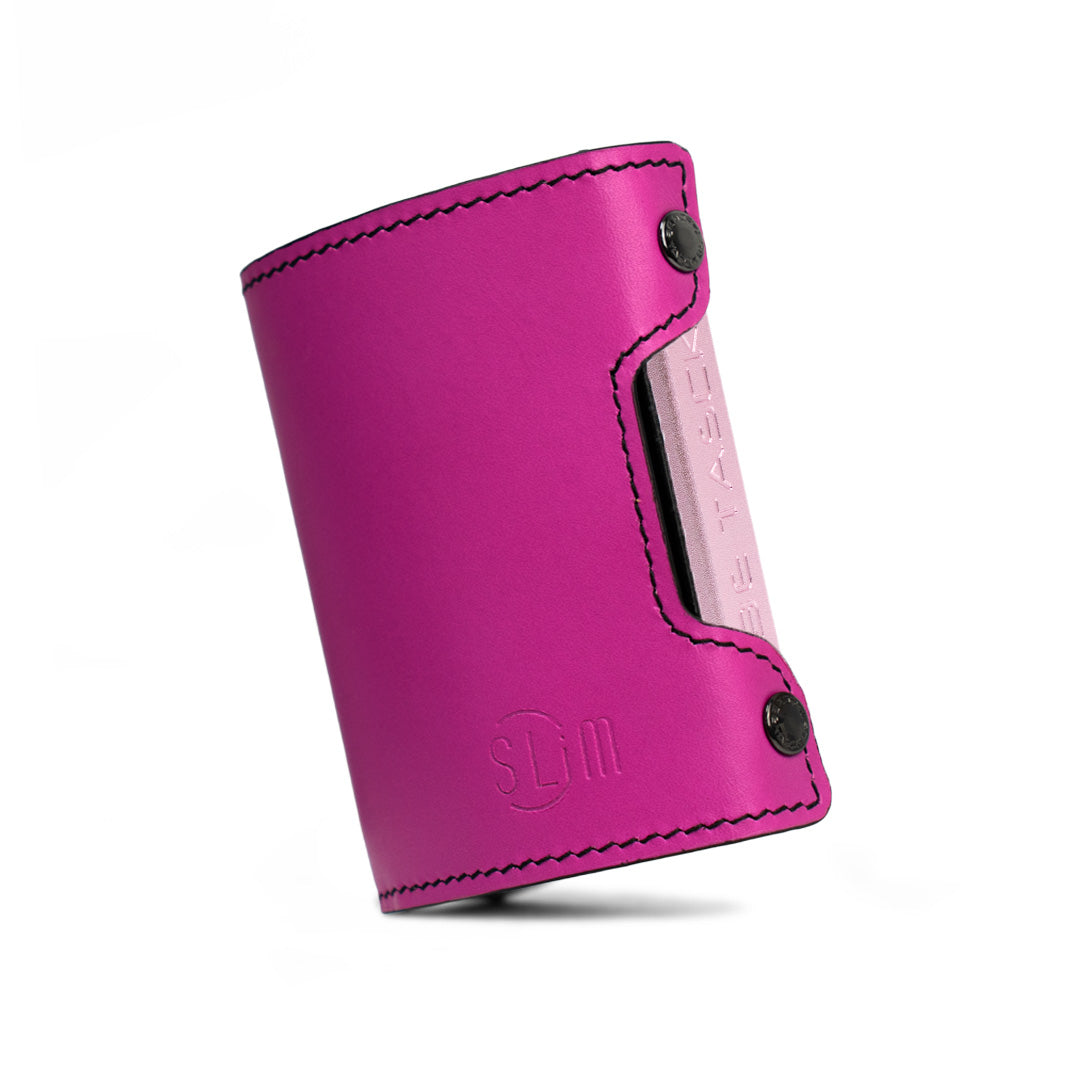 Be Tasck Pelle Liscia Fucsia e Nero