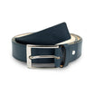 SLim®️ Cintura Saffiano Blu 35mm