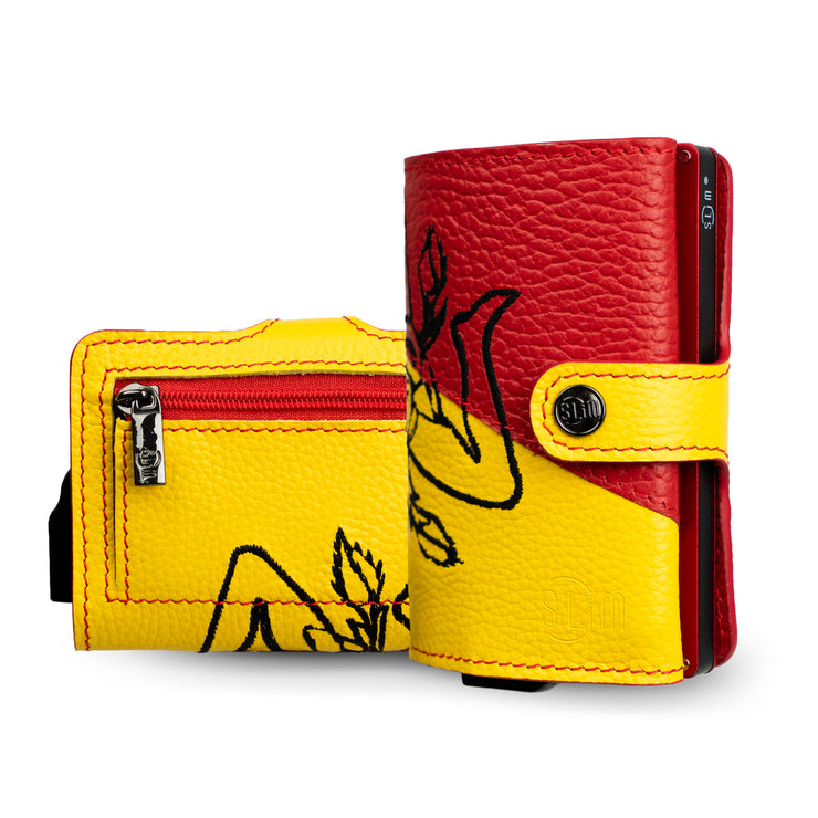 SLim®️ Vera Pelle Tema Sicilia Trinacria