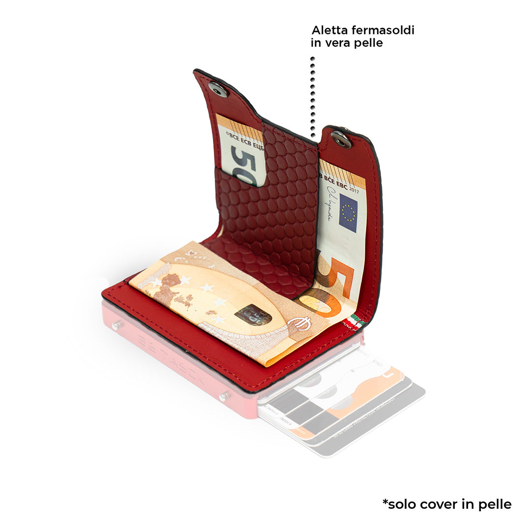 Cover in Pelle Be Tasck Bolle Bordeaux